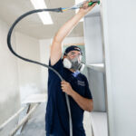 Spray finish cabinetry in Dallas