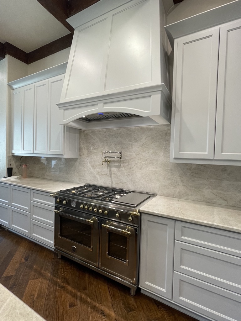 Range hood and cabinetry