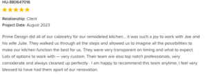 Review from HOUZZ